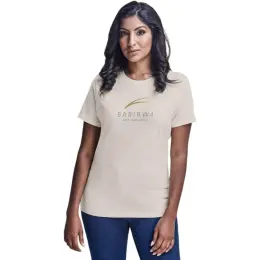 Ladies Okiyo Yuugen Organic T-Shirt Model Image